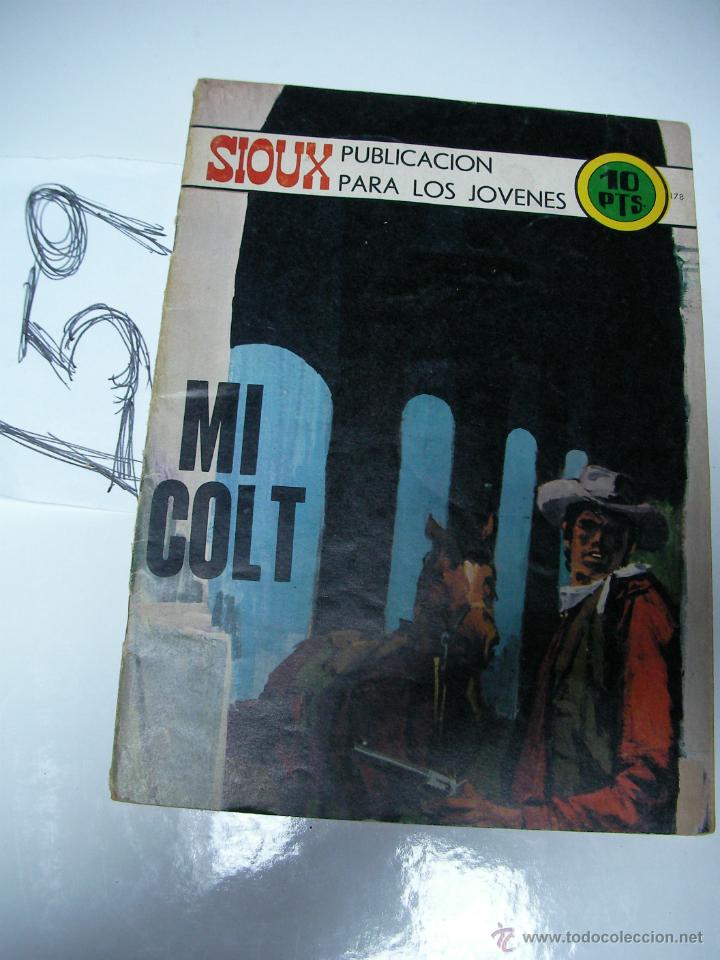 C&oacute;mics: ANTIGUO COMIC SIOUX - MI COLT - FREE SHIPPING TO SPAIN - Foto 1