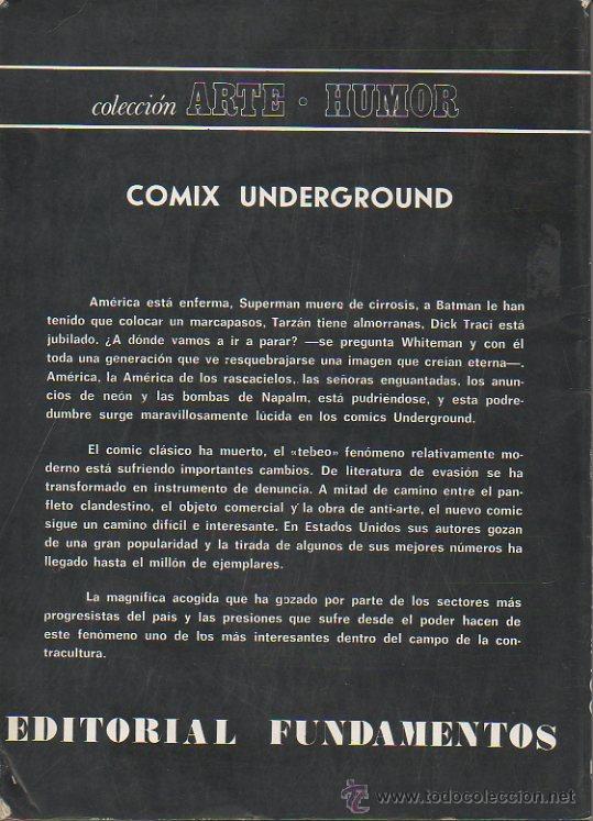 C&oacute;mics: Comix underground USA n&ordm; 3. VV.AA. Fundamentos, 1976 - Foto 5