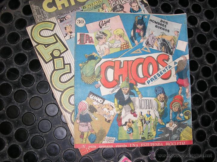 C&oacute;mics: CHICOS. EDITORIAL CID 1954. LOTE DE TRES EJEMPLARES - Foto 1
