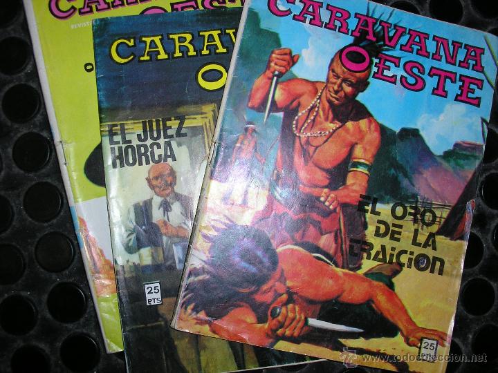 C&oacute;mics: CARAVANA DEL OESTE DE VILMAR. LOTE DE 3 EJEMPLARES.A&Ntilde;O 1971 - Foto 1