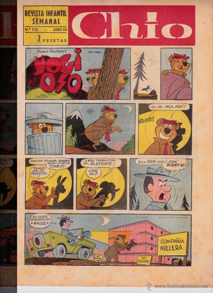 Fumetti: CHIO n&ordm; 115envios certificados   gastos de envio 6&euro;