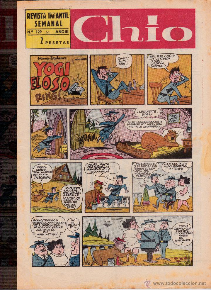 C&oacute;mics: CHIO n&ordm; 129