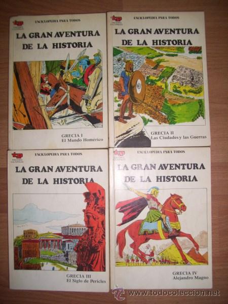 C&oacute;mics: GRECIA. (La gran aventura de la historia ; 9-12) - Foto 1