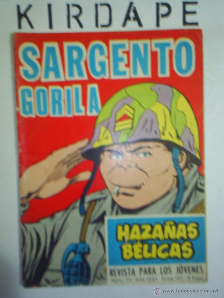C&oacute;mics: haza&ntilde;as b&eacute;licas 191 sargento gorila cj32 - Foto 1