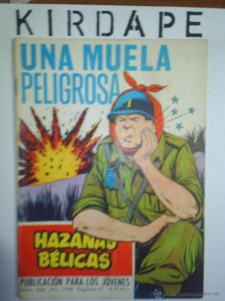 C&oacute;mics: haza&ntilde;as b&eacute;licas n&ordm; 254 una muela peligrosa cj32