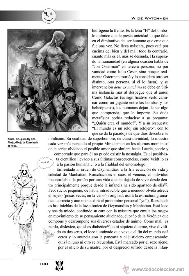 C&oacute;mics: C&oacute;mics. W de Watchmen - Rafael Mar&iacute;n - Foto 4