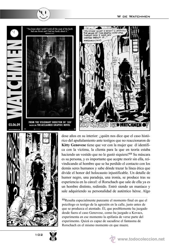 C&oacute;mics: C&oacute;mics. W de Watchmen - Rafael Mar&iacute;n - Foto 5