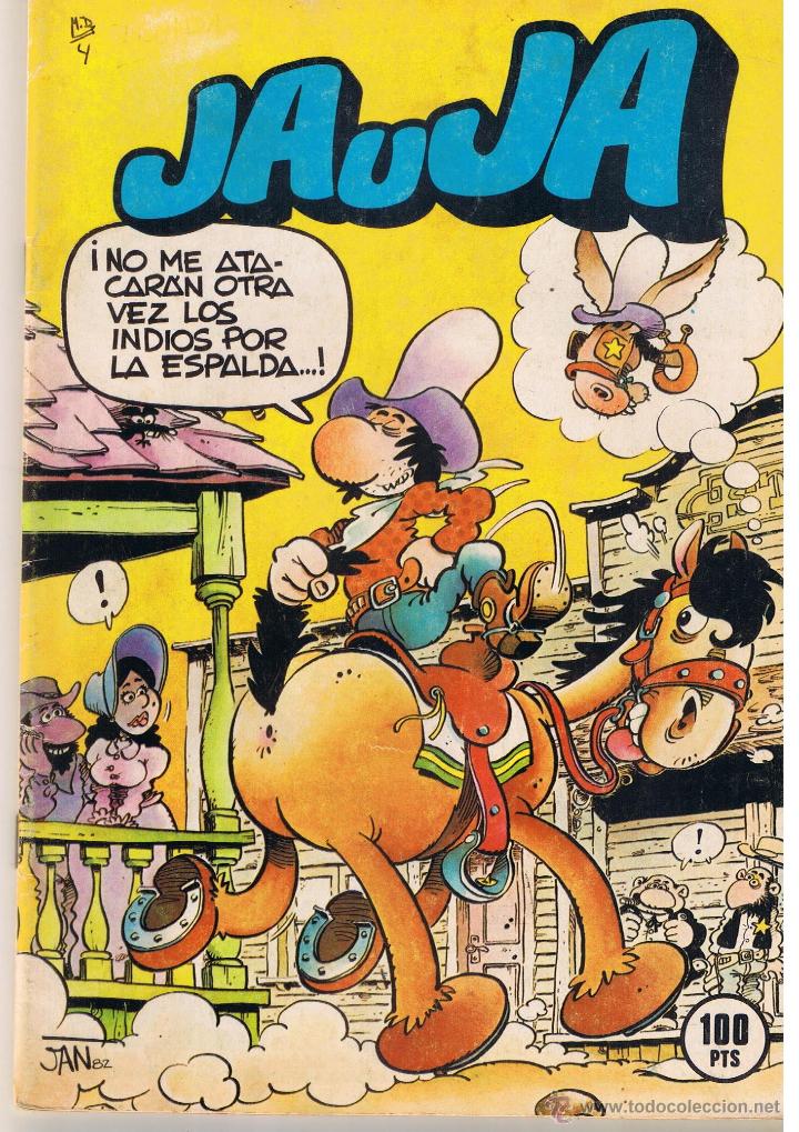 C&oacute;mics: JAUJA. NUMERO 4. DRUIDA 1982 - Foto 1
