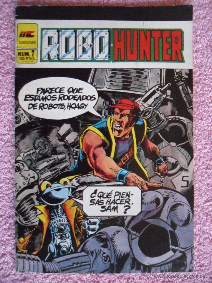 C&oacute;mics: robo hunter 7 ediciones mc 1986 alan grant ian gibson - Foto 1