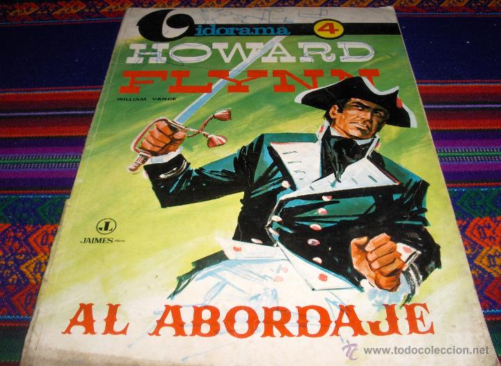 Fumetti: VIDORAMA N&ordm; 4 HOWARD FLYNN DE WILLIAN VANCE, AL ABORDAJE. JAIMES LIBROS 1968.