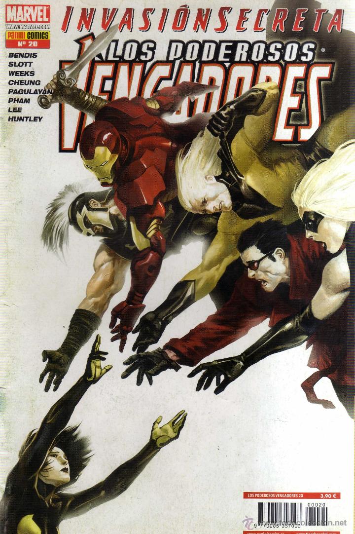 C&oacute;mics: Los Poderosos Vengadores Numero 20, Panini, CJ153 - Foto 1