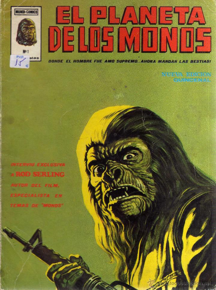C&oacute;mics: El Planeta de los Monos N&ordm; 1 - Mundi-comics - CJ155 - Foto 1