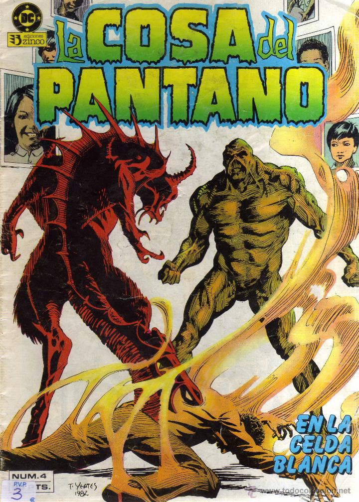 C&oacute;mics: La Cosa del Pantano N&ordm; 4 - Ed Zinco - CJ155 - Foto 1