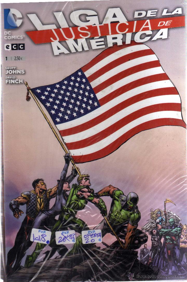 Comics: Colecci&oacute;n Completa 8 N&uacute;meros Liga de la Justicia de Am&eacute;rica - CJ156