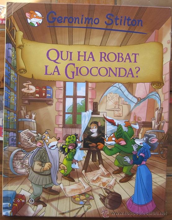 C&oacute;mics: GER&Oacute;NIMO STILTON: QUI HA ROBAT LA GIOCONDA?  (PLANETA-COMIC BOOKS, 2010) - Foto 1