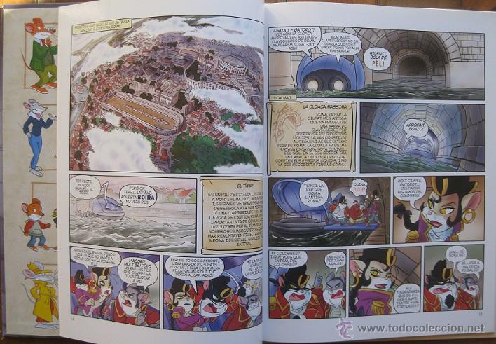 C&oacute;mics: GER&Oacute;NIMO STILTON: ESTAFA AL COLOSSEU  (PLANETA-COMIC BOOKS, 2009) - Foto 2