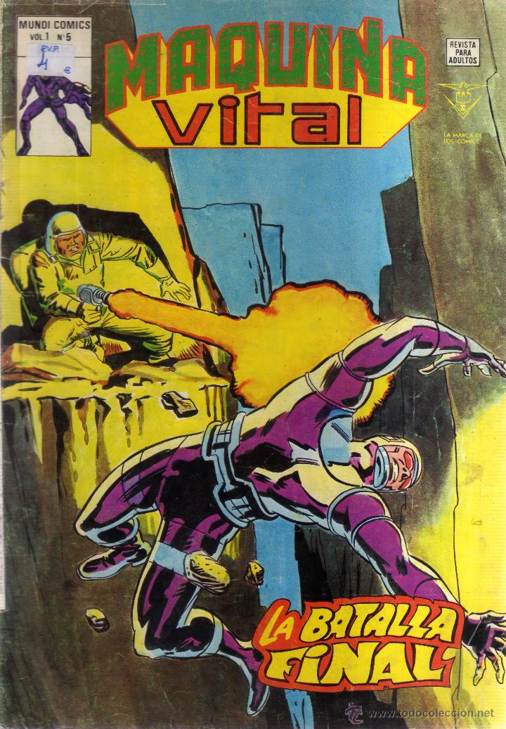 Fumetti: Maquina Vital N&ordm; 5 Vol 1 - CJ158