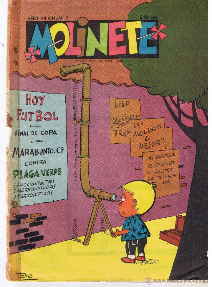 C&oacute;mics: MOLINETE. A&Ntilde;O VII. N&ordm; 7. (RF.CA/26) - Foto 1