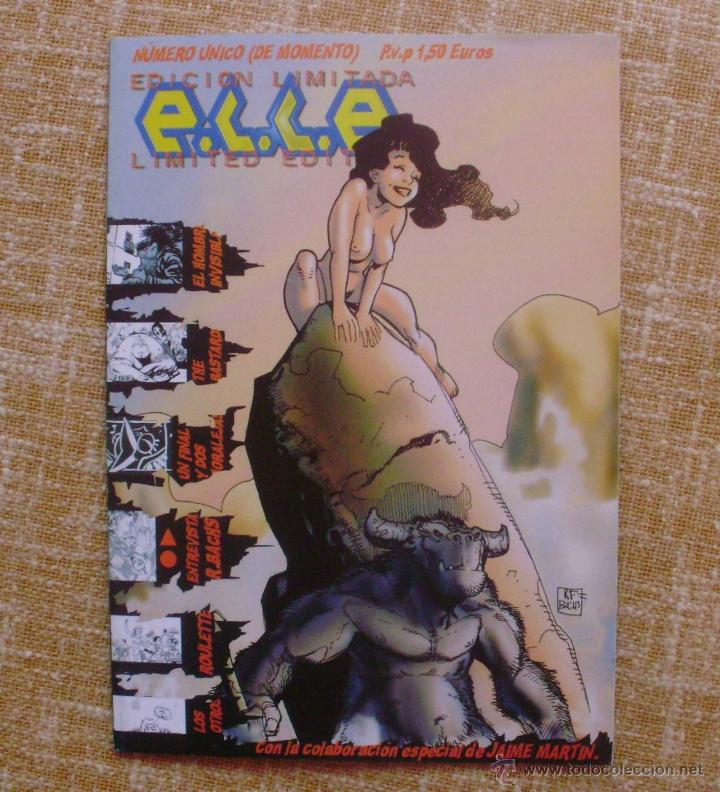 Comics: e.l.l.e., Edici&oacute;n Limitada, N&uacute;mero &uacute;nico, Ram&oacute;n F. Bachs, varios cap&iacute;tulos y autores, 32 p&aacute;ginas
