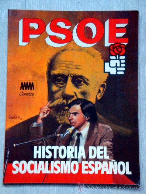 C&oacute;mics: PSOE HISTORIA DEL SOCIALISMO ESPA&Ntilde;OL, EDICIONES MAN COMICS - Foto 1