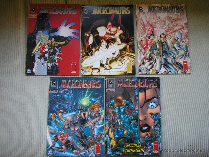 C&oacute;mics: MICRONAUTAS 1 AL 5. COLECCION COMPLETA. RECERCA - Foto 1