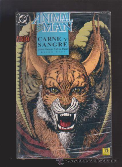 C&oacute;mics: ANIMAL MAN - CARNE Y SANGRE - V&Eacute;RTIGO - EDICIONES ZINCO & DC - Foto 1