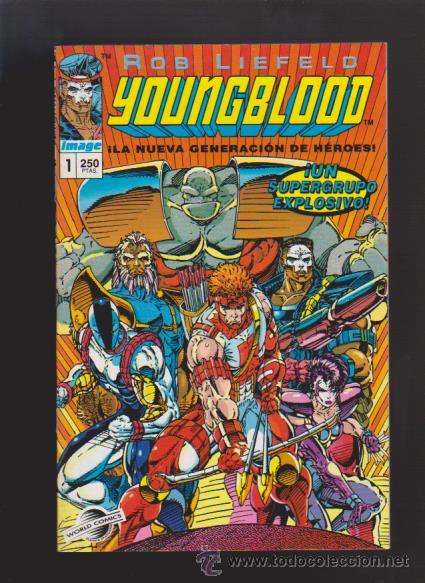C&oacute;mics: YOUNGBLOOD - N&ordm; 1 + N&ordm; 1 - IMAGE & WORLD COMICS - 100% ACCI&Oacute;N - Foto 1