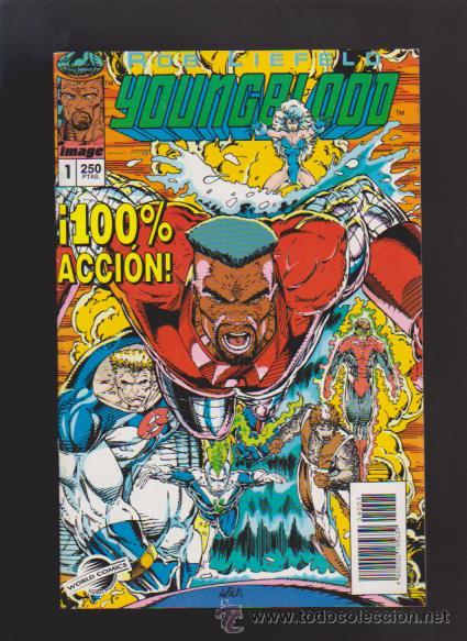 C&oacute;mics: YOUNGBLOOD - N&ordm; 1 + N&ordm; 1 - IMAGE & WORLD COMICS - 100% ACCI&Oacute;N - Foto 2