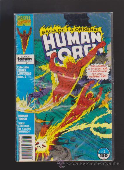 C&oacute;mics: HUMAN TORCH - N&ordm; 2 DE 4 / SERIE LIMITADA - FORUM & MARVEL COMICS - Foto 1