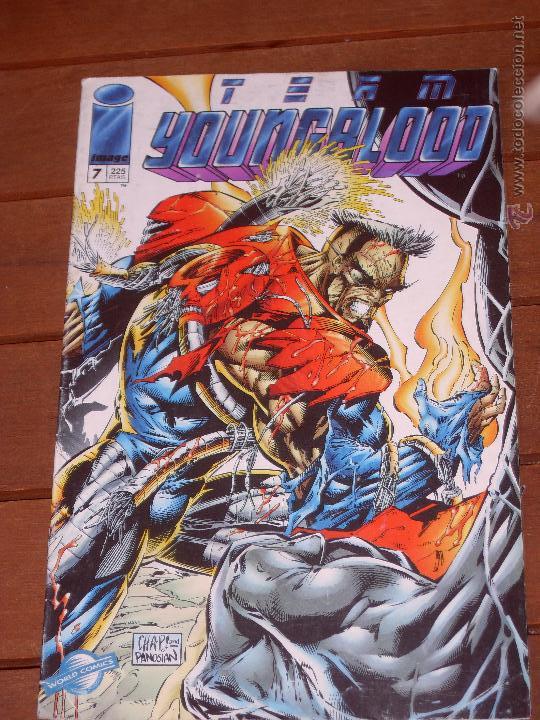 C&oacute;mics: TEAM YOUNGBLOOD N&ordm; 7 COMICS. IMAGE. PLANETA. - Foto 1