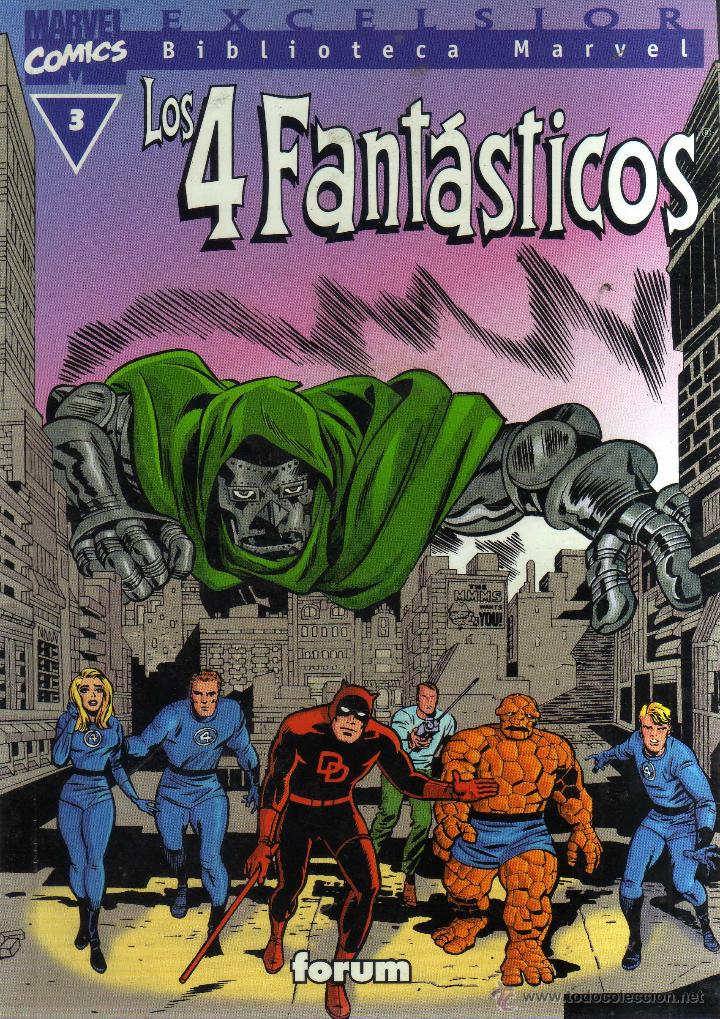 C&oacute;mics: Biblioteca Marvel, Los 4 Fant&aacute;sticos N&ordm; 3 - Forum - Foto 1