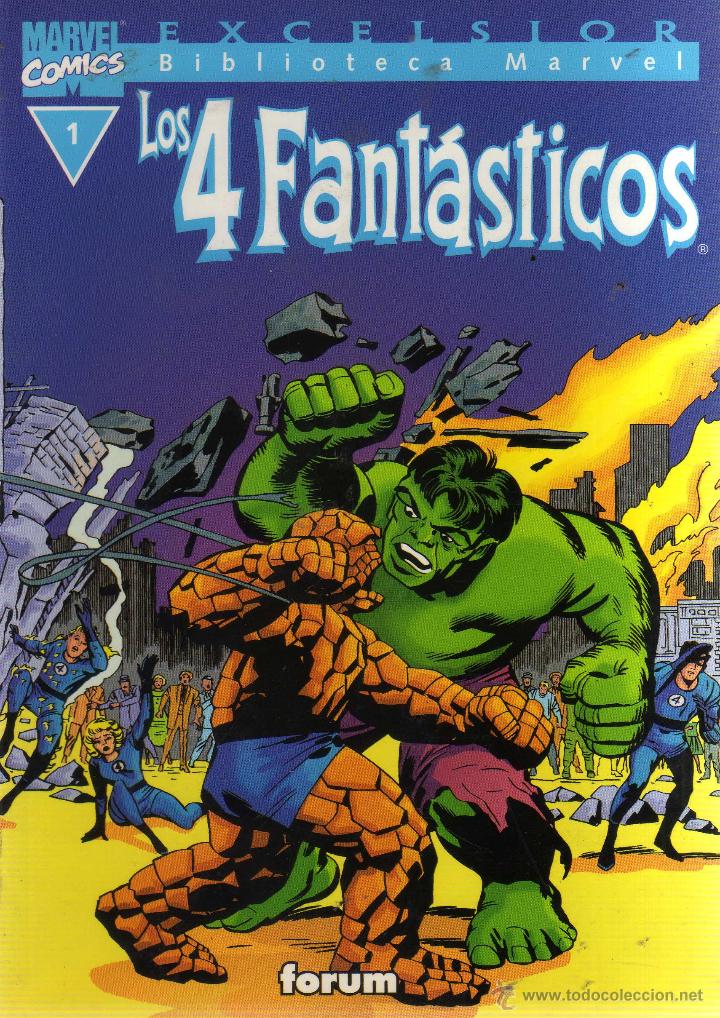 C&oacute;mics: Biblioteca Marvel, Los 4 Fant&aacute;sticos N&ordm; 1 - Forum - Foto 1