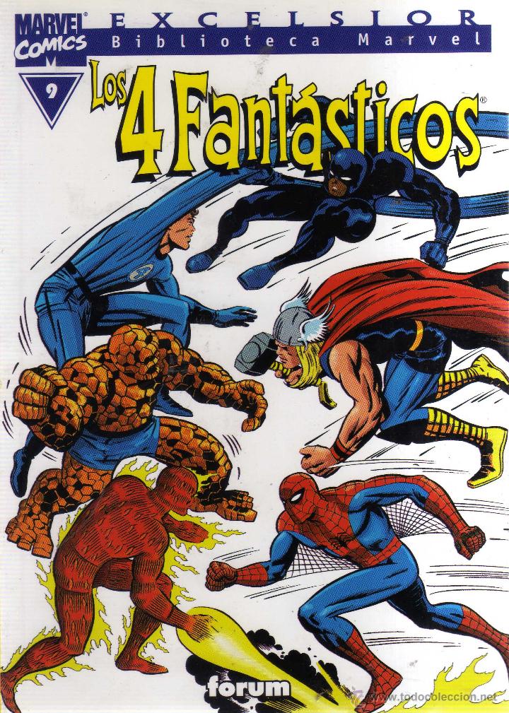 C&oacute;mics: Biblioteca Marvel, Los 4 Fant&aacute;sticos N&ordm; 9 - Forum - Foto 1