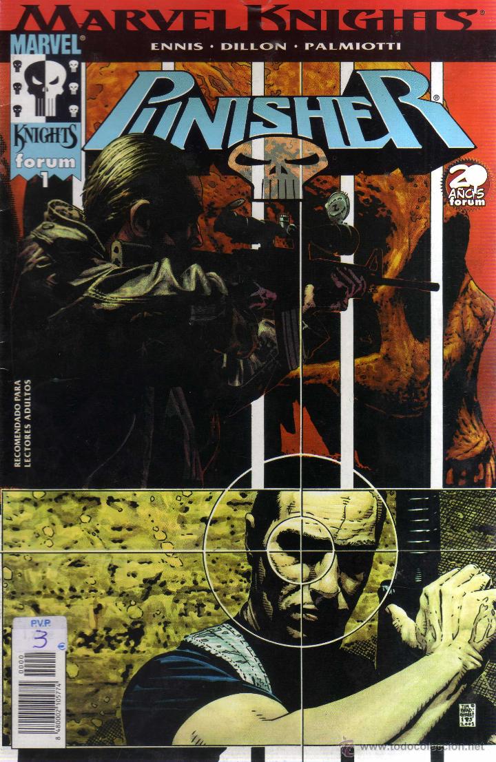 C&oacute;mics: Punisher N&ordm; 1 - Marvel Knights - Forum - CJ161 - Foto 1
