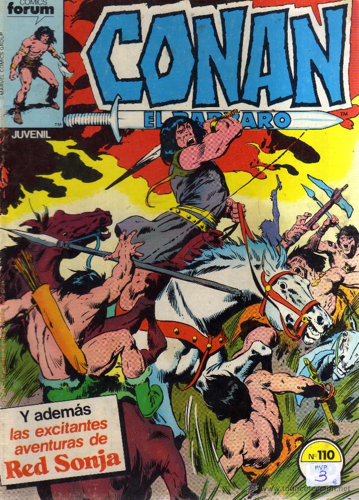 C&oacute;mics: Conan El Barbaro Numero 110, Forum, CJ161 - Foto 1