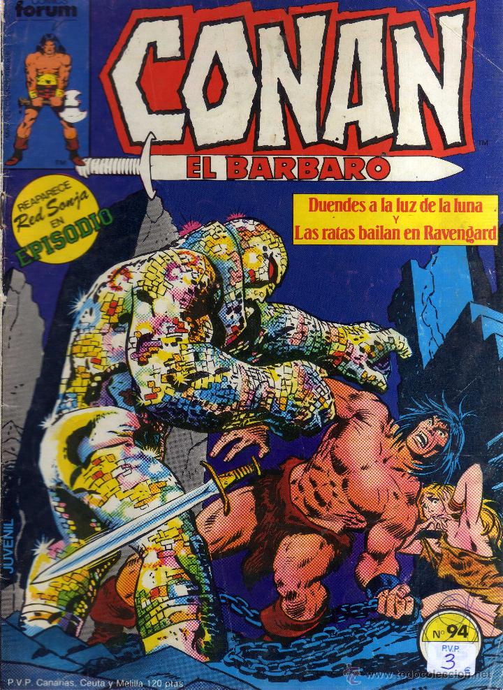 C&oacute;mics: Conan El Barbaro Numero 94, Forum, CJ161 - Foto 1