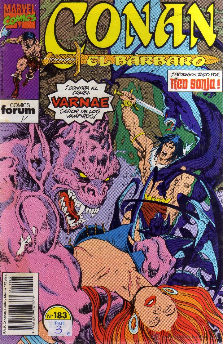 C&oacute;mics: Conan El Barbaro Numero 183, Forum, CJ161 - Foto 1