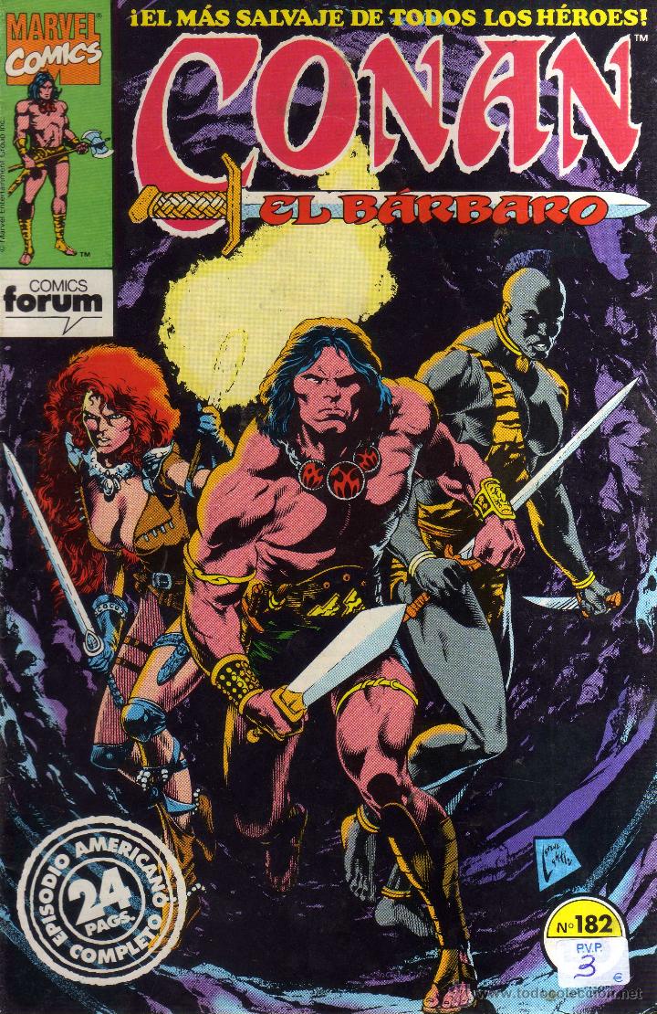 C&oacute;mics: Conan El Barbaro Numero 182, Forum, CJ161 - Foto 1