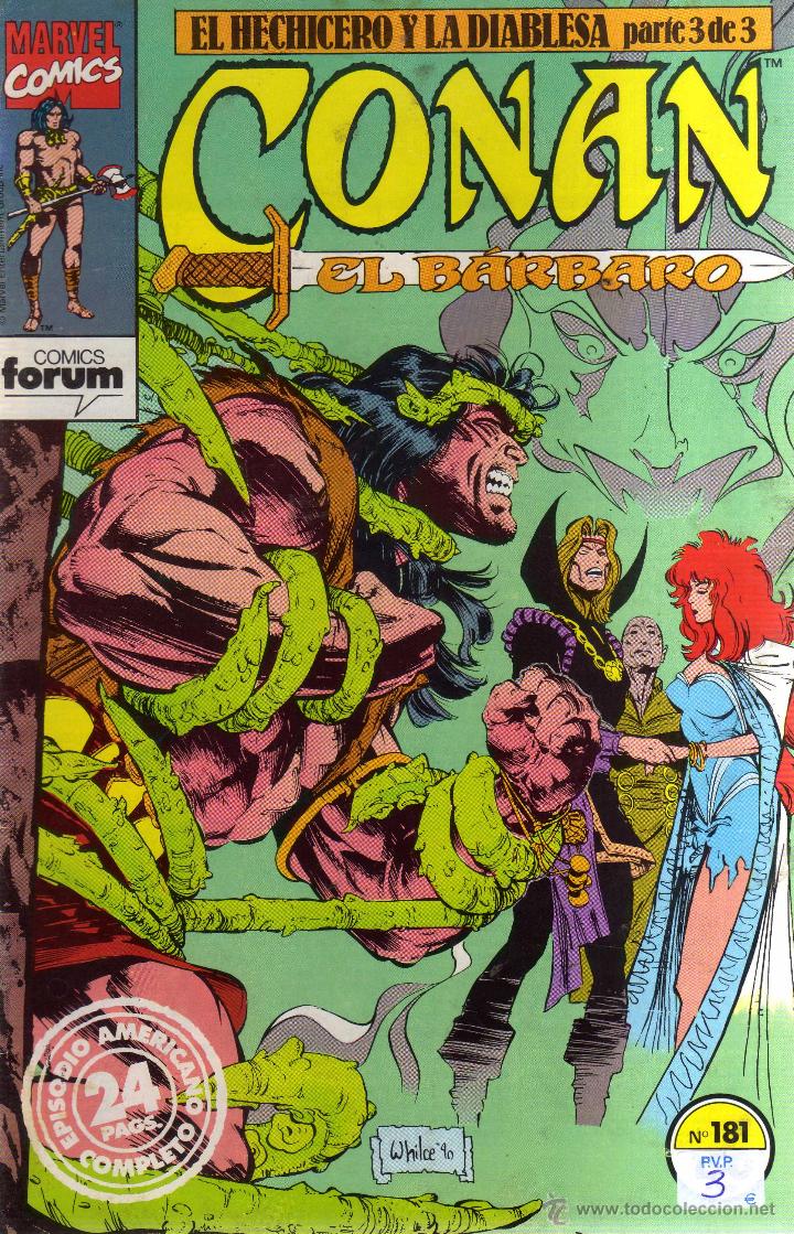 C&oacute;mics: Conan El Barbaro Numero 181, Forum, CJ161 - Foto 1