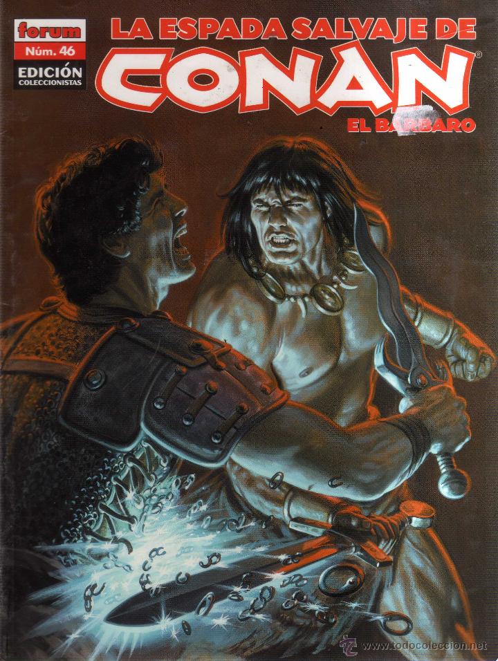 C&oacute;mics: LA ESPADA SALVAJE DE CONAN N&ordm; 46 - FORUM - CJ161 - Foto 1
