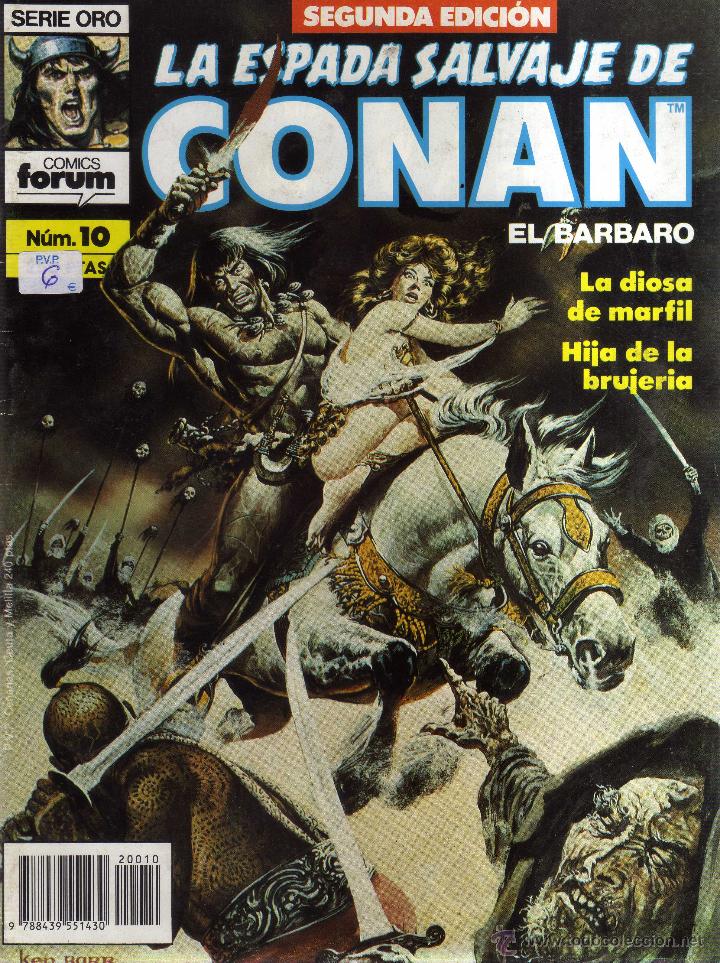 C&oacute;mics: LA ESPADA SALVAJE DE CONAN N&ordm; 10 - FORUM - CJ161 - Foto 1