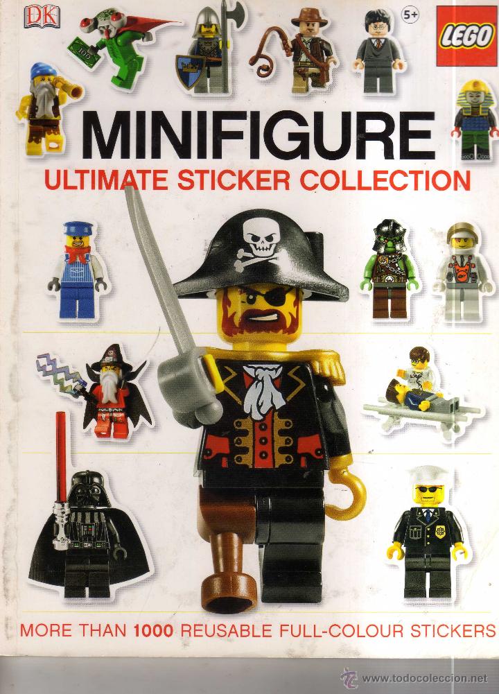 C&oacute;mics: Minifigure Ultimate Sticker Collection - Lego - INGLES - CJ162 - Foto 1