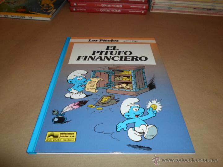 C&oacute;mics: Peyo, Los Pitufos, El pitufo financiero, Ed. Junior, 1994 - Foto 1