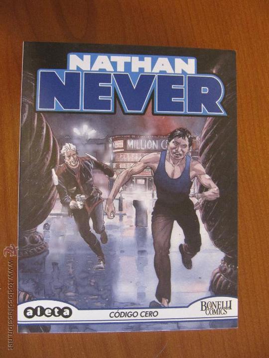 C&oacute;mics: C&oacute;digo cero. Nathan Never n&ordm;28. Aleta Bonelli Comics - Foto 1
