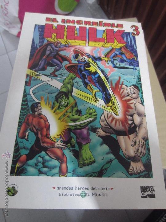 C&oacute;mics: El increible Hulk 1,2,3 3 tomos - Foto 3