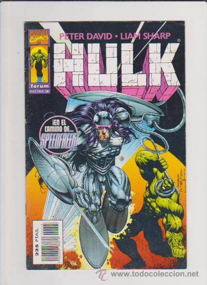 C&oacute;mics: HULK - N&ordm; 3 - EN EL CAMINO DE SPEEDFREEK - FORUM & MARVEL COMICS - Foto 1