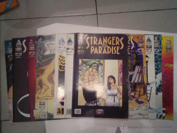 C&oacute;mics: STRANGERS IN PARADISE - 11 NUMEROS - BUEN ESTADO - CJ 7