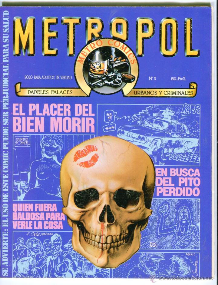 C&oacute;mics: METROPOL N&ordm; 3 A&Ntilde;O 1983 BUEN ESTADO - Foto 1
