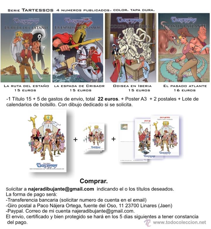 C&oacute;mics: Serie Tartessos. 1 titulo a elegir. - Foto 1