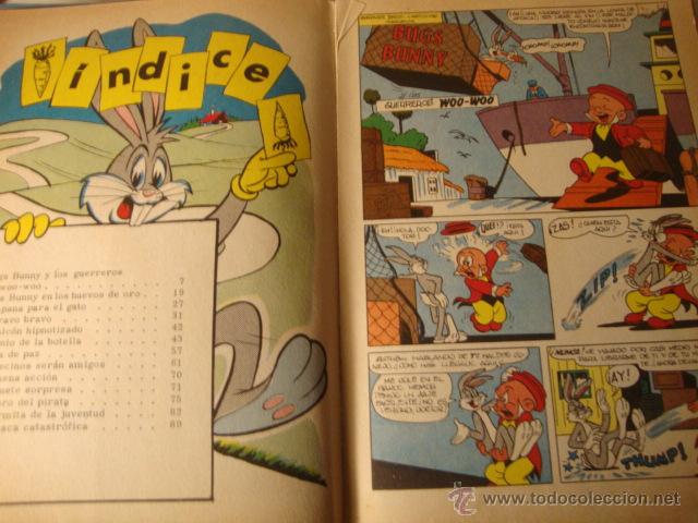 C&oacute;mics: BUGS BUNNY EL CONEJO DE LA SUERTE. EDITORIAL FHER 1965. - Foto 5